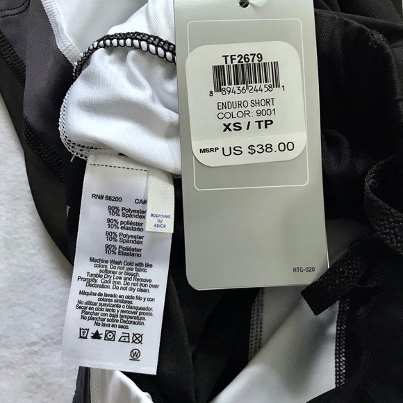 ASICS NWT Enduro Short for Men XS - Picture 4 of 11